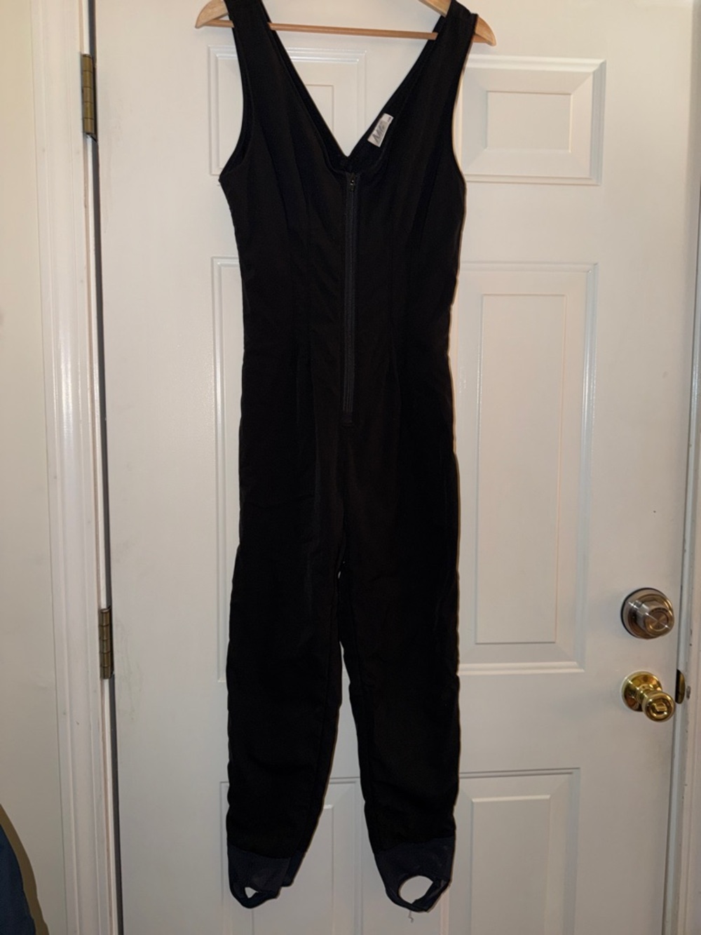 Schooler- NILS Black Zipper Front Ski Suit size 10R